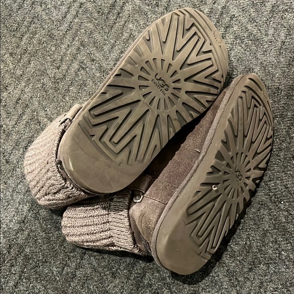 UGG Knit Cuff Boots in Gray - Picture 6 of 6